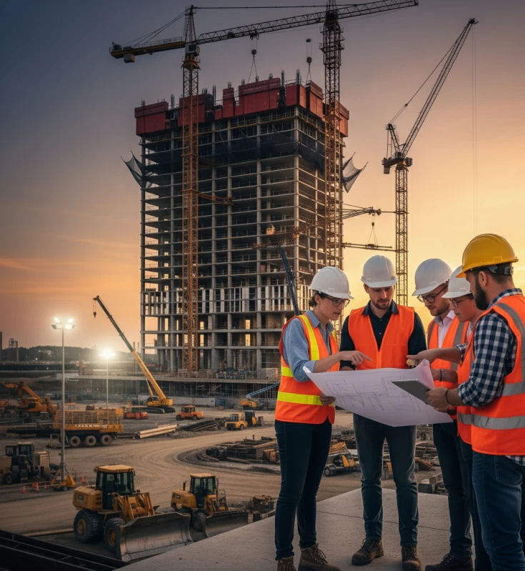 serviços de gerenciamento de obras